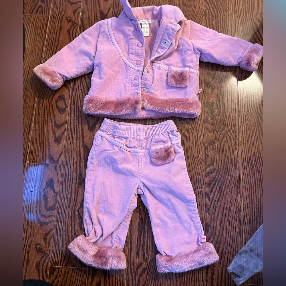 Roots Lavender Fleece Jacket